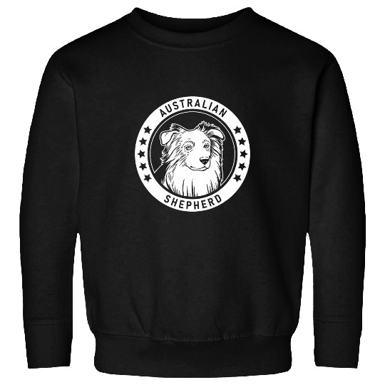 Australian Shepherd Portrait Sweatshirts