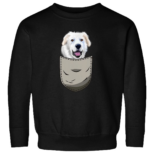 Dogs 365 Great Pyrenees Dog in Pocket Dog Lover Gifts Sweatshirts