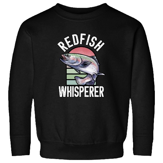Fishing Redfish Whisperer Fisherman Fish Fishing 3 Fisher Sweatshirts