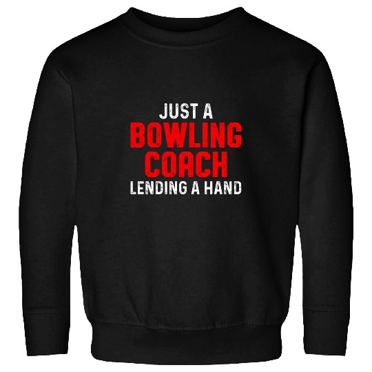 Bowling Coachs Hand Player Team Instructor Sweatshirts
