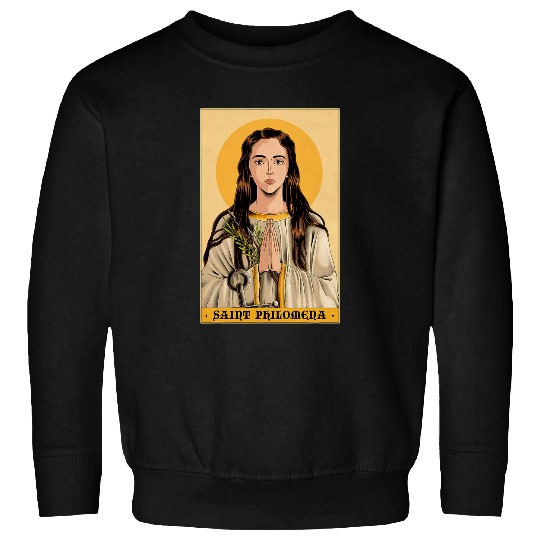 Catholic Saint Philomena Religious Christian Minister Sweatshirts