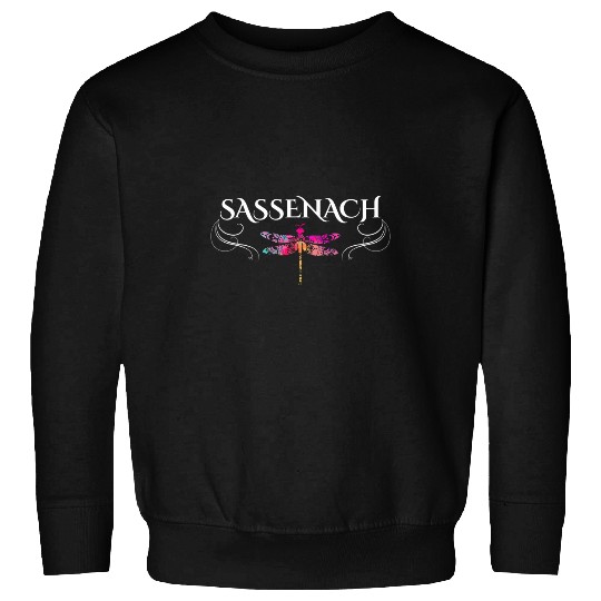 Sassenach Dragonfly Gaelic Scottish Design Sweatshirts