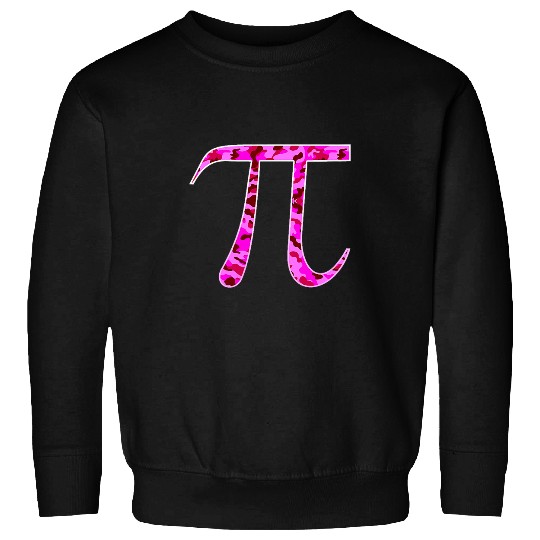 Pink Camo Pi Day  s for Women Girls Pi Math   Pi Day Sweatshirts