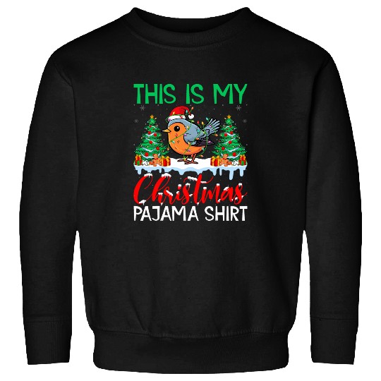 Lacrosse Gift My Robin Christmas Pajama   2Robin Birds Lover xmass 21 Sweatshirts