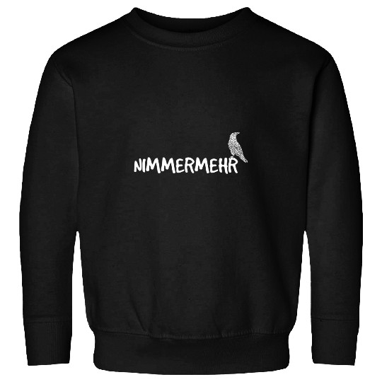 Lacrosse Gift Nevermore Ravens Edgar Allan Poe Sweatshirts