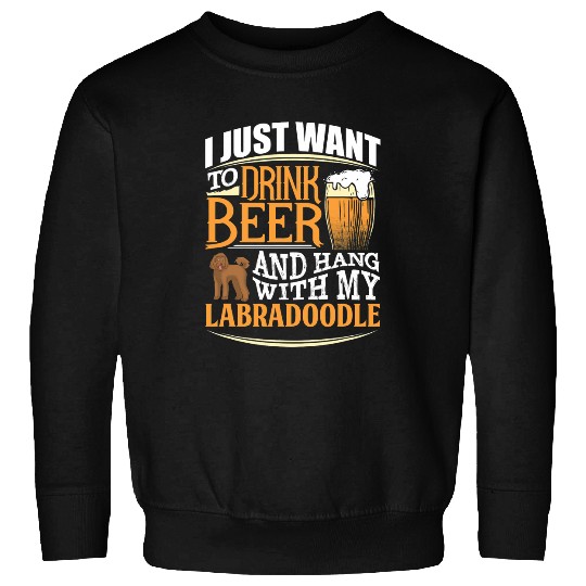 Labradoodle Beer T Sweatshirts