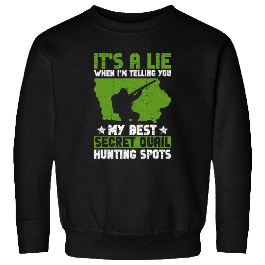 Quail Hunter And Upland Game Bird Hunting Sweatshirts