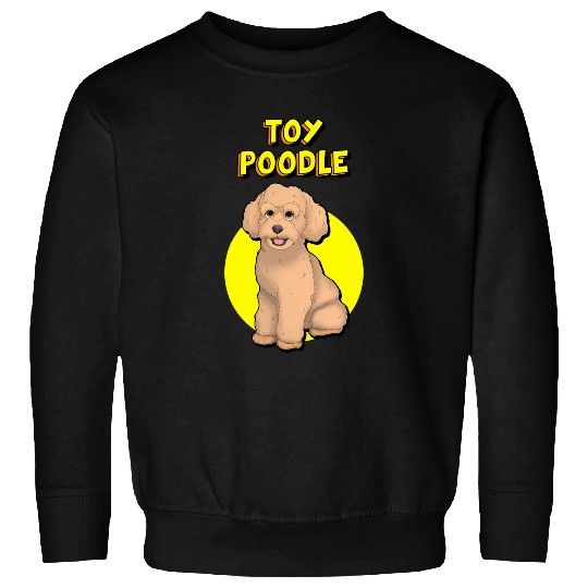 Cute Apricot Toy Poodle Sweatshirts