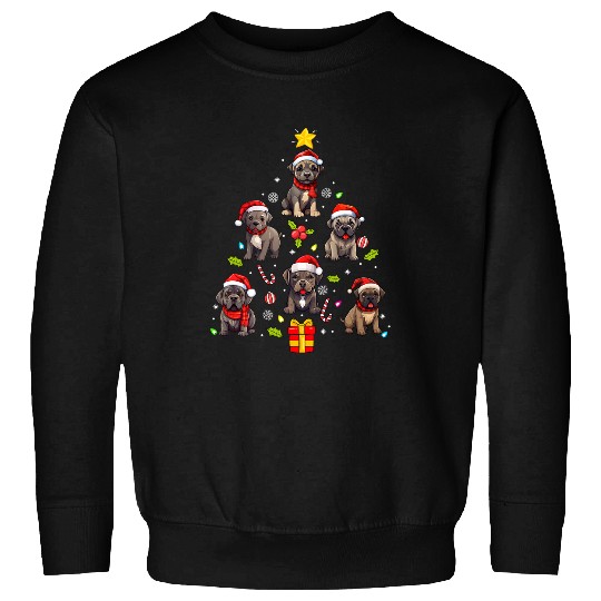 Cane Corso Merry Christmas Tree Dog Ornament Sweatshirts