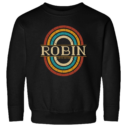 Robin Name Personalized Men Boys vintages Appreciation Sweatshirts