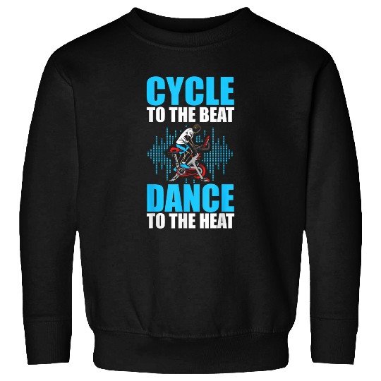 Fitness Exercise Indoor Cycling Spin Cycle Biker Spin Class 1 Sweatshirts