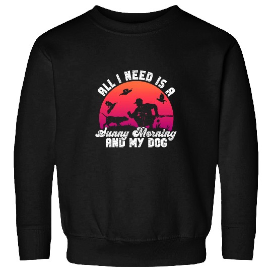 Quail Hunter And Upland Game Hunting Dog Owner Sweatshirts