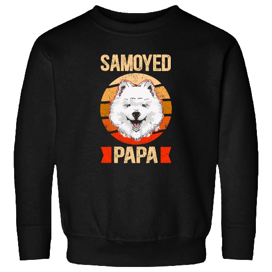 Dog Samoyed Mens Samoyed Papa Samoyeds Dog Owner Samoyed Sweatshirts