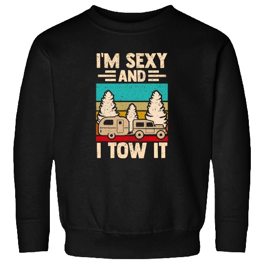 Camper RV Camping Campground Sweatshirts
