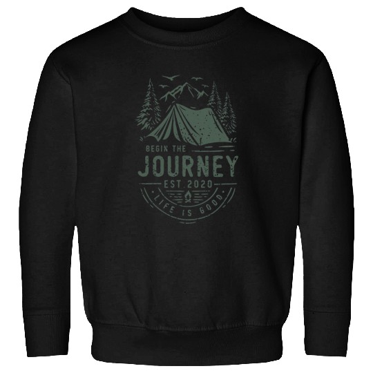 Camping Journey Life is Good vintages Retro Sweatshirts