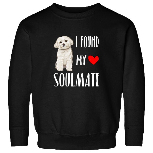 Dog Maltese I Found My Soulmate Maltese Dog Lover Best Friend Gift Sweatshirts
