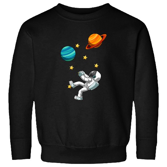 Funny Rock Climbing Astronaut Sweatshirts