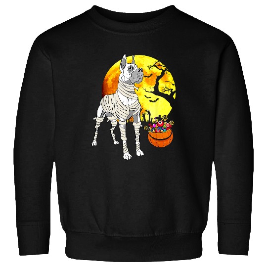 Dog Great Dane Funny Great Dane Dog Halloween Costume Dog Lover Sweatshirts