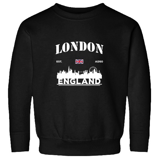 Cool London englands City English British Travel Souvenir Sweatshirts