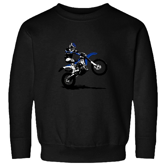 Funny Dirt Bike Art For Boys Men Motocross Biker Motorcycle Sweatshirts