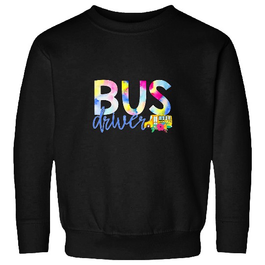 Bus Driver Transport Vehicle School Bus Driving Funnys Sweatshirts