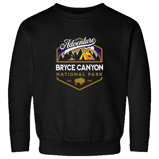 Bryce Canyon National Park Utah Hiking Vacation Souvenir Sweatshirts