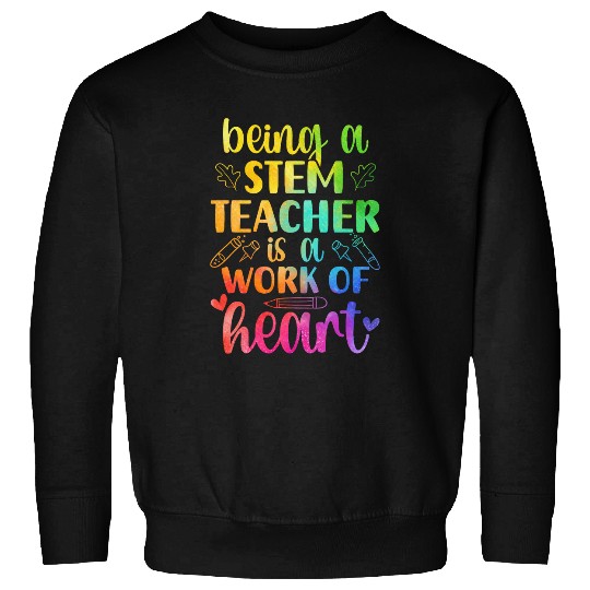 Science Technology Engineering Math STEM Teacher Sweatshirts