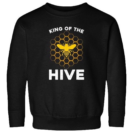 Funny Beekeeper Art For Men Dad Bee Hive Honey Beekeeping Sweatshirts