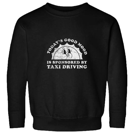 Funny Cute Retro vintages Taxi Driving or Taxi Driver Sweatshirts