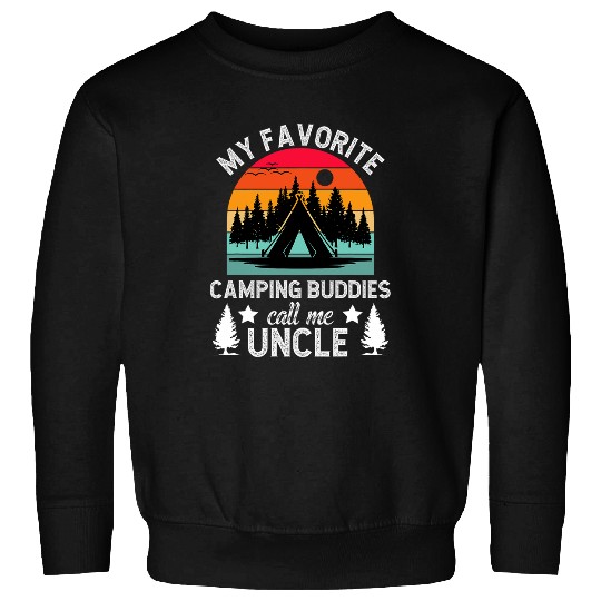 Camping Buddy Uncle Camping Buddies Uncle And Nephew Sweatshirts
