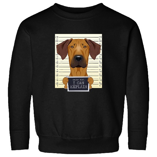Funny Rhodesian Ridgeback Mom I Rhodesian Ridgeback Sweatshirts