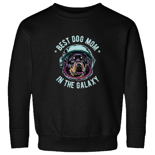 Dog Rottweiler The bests Rottweiler dog Mom in the galaxy 2 Sweatshirts