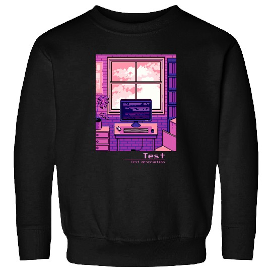 Coding Pixel Art for Software and Web Developer Sweatshirts