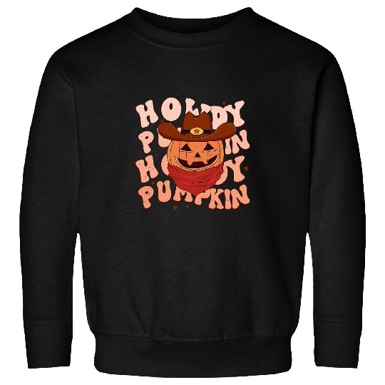 Howdy Pumpkin Cowboy Hat Western Country Halloween 26 Sweatshirts