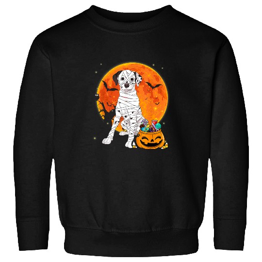 Funny Dalmatian Halloween Costume Dog Lover 138 Dalmatians Dog Sweatshirts