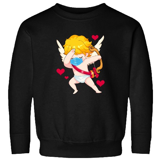Dabbings Cupid Funny Family Aniversary Matching Sweatshirts