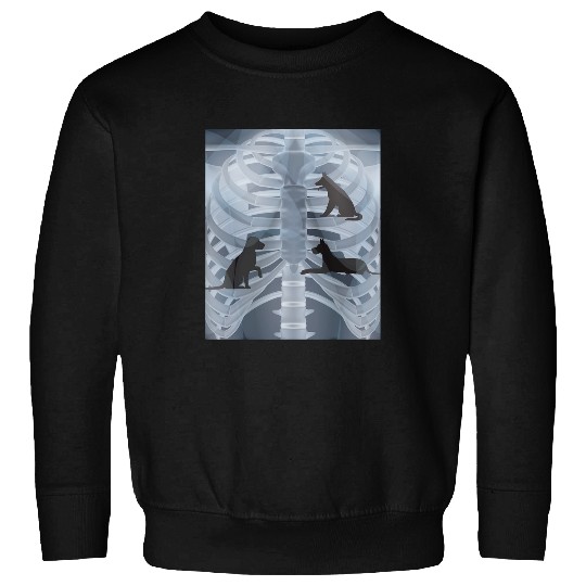 I Got That Dog in Me Xray Meme Sports Motivation Sweatshirts