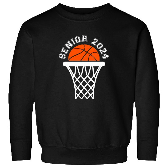 Graduate Senior Class of 2024 Basketball Player Graduation 4 Sweatshirts