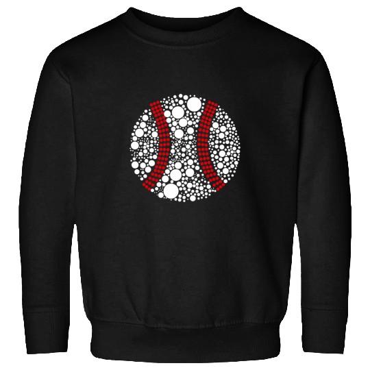 Happy Dot Day International Dot Day Polka Dot Baseball Sweatshirts
