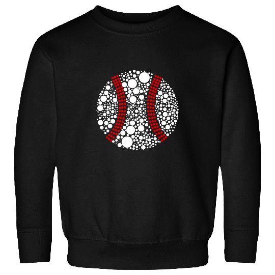 Happy Dot Day International Dot Day Polka Dot Baseball Sweatshirts