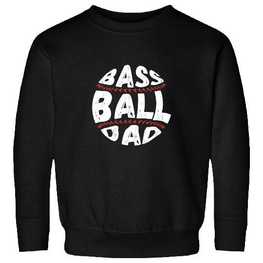 Funny Baseball Dad Awesome Softball Art Father Day Men Women 1 Sweatshirts
