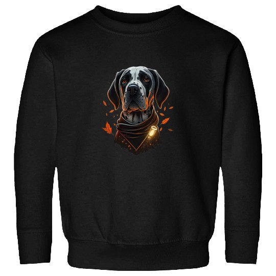 Funny german shorthaired pointer Cute Halloween Sweatshirts