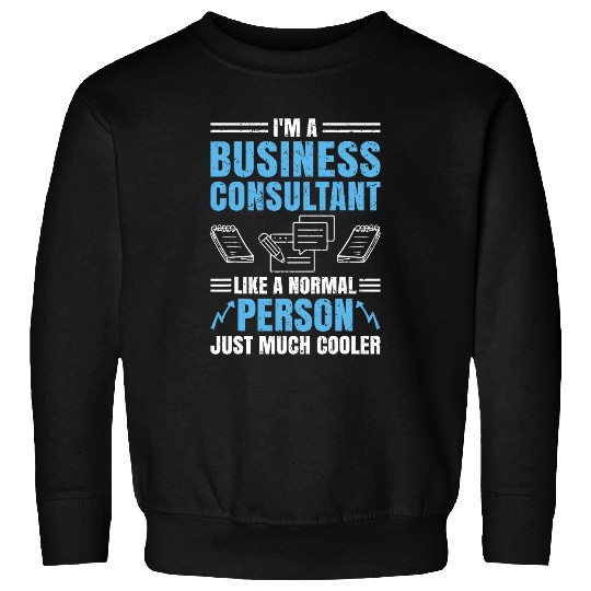 Im A Business Consultant Like A Normal Person Just Cooler Sweatshirts