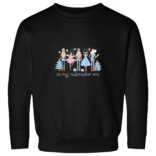 In My Nutcracker Era Christmas Nutcracker Ballet Festive Sweatshirts