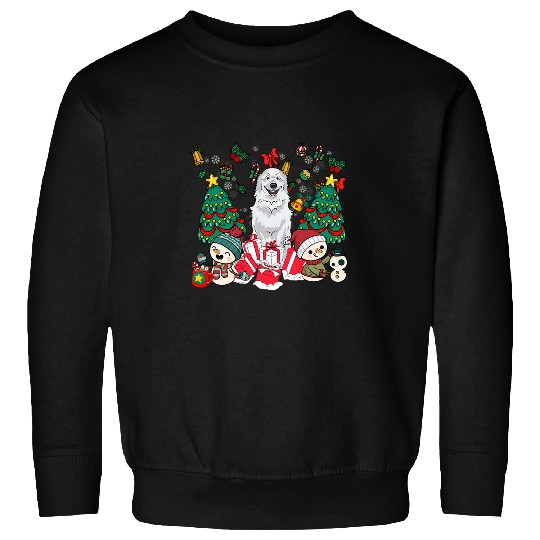 Great Pyrenees Funny Christmas Dog Sweatshirts