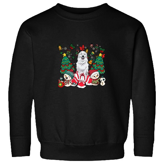 Great Pyrenees Funny Christmas Dog Sweatshirts