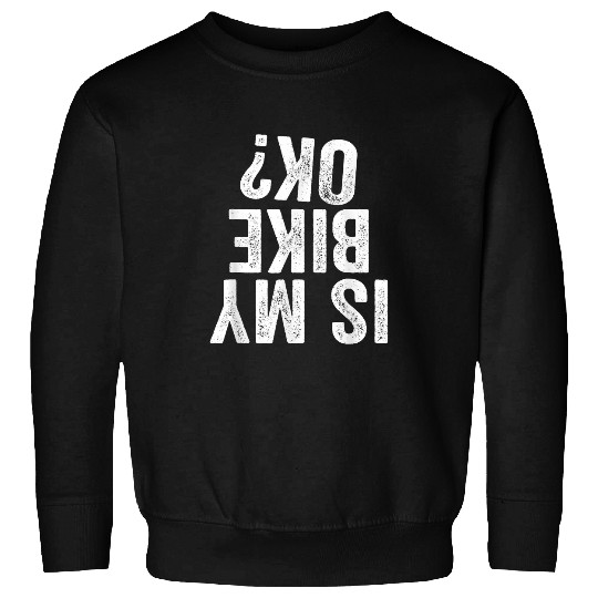 Is my Dirt bike Ok 2T Funny Off Road Biker Gift Sweatshirts