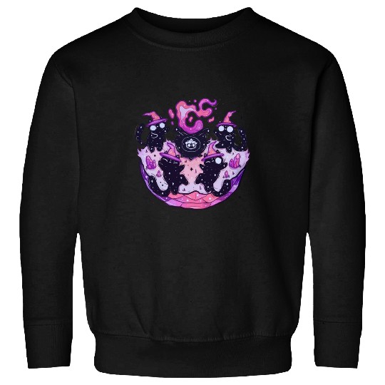 Gothic Style Pastel Goth DeathMetal Dark Art Occult Graphic 6 Sweatshirts