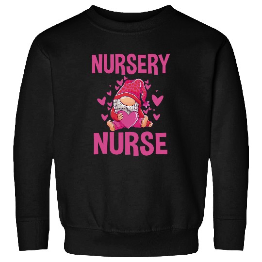 Cute Newborn Nursery nurses Gnome Outfit LD Neonatal Nurses Sweatshirts