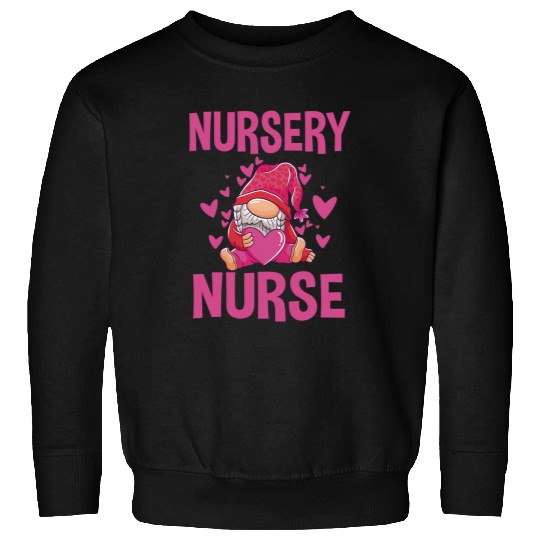 Cute Newborn Nursery nurses Gnome Outfit LD Neonatal Nurses Sweatshirts